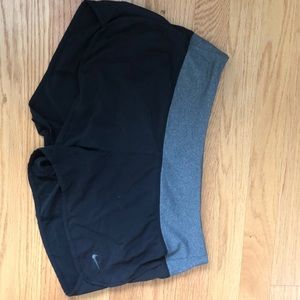 Nike running dri-fit black shorts